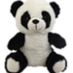 10" PANDA <br>  ITEM:0114