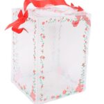 20" FLOWER BOX WITH RED HANDLE         <br>     ITEM: 9769