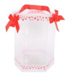 14" HEXAGON HEART PRINT  <br>ITEM: 9965