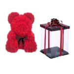 10" RED ROSE BEAR             <br>            ITEM: 9548