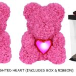 16" HOT PINK BEAR RED LIGHT              <br>                   ITEM: 9909