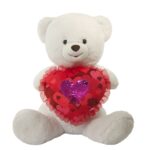42" WHITE BEAR  <br>ITEM: 9885