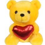4" YELLOW BEAR <BR> ITEM:10068
