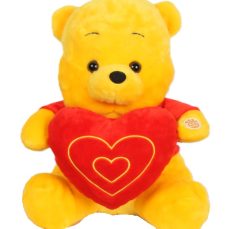 10" YELLOW BEAR-ENG <BR> ITEM:23106