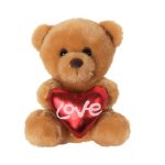 5" BROWN W/LOVE <BR> ITEM:9936