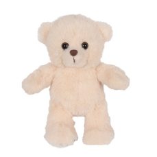 8" CREAM BEAR <BR> ITEM:10026